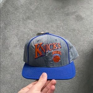 NY knicks basketball adjustable snapback hat